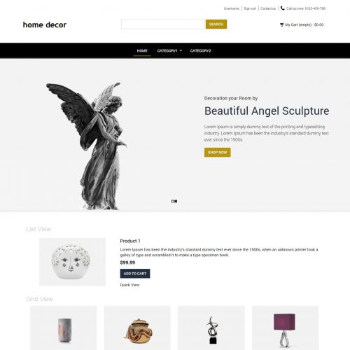 Home Decor Home Interior Products Prestashop Theme