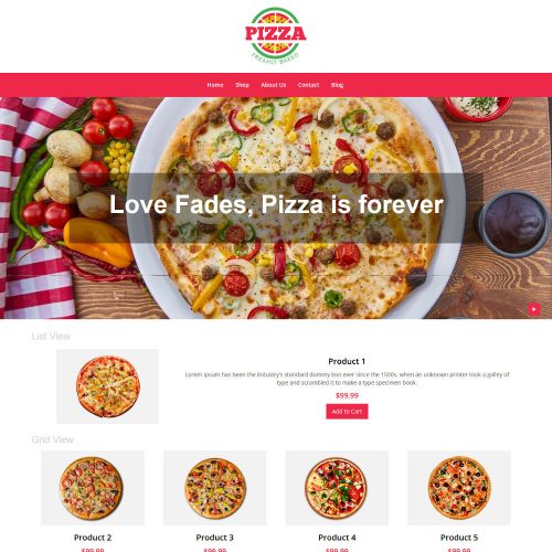 Pizza Store WooCommerce Theme