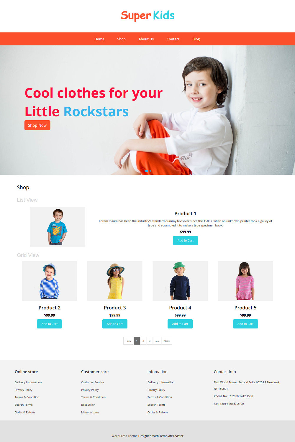 children clothes website