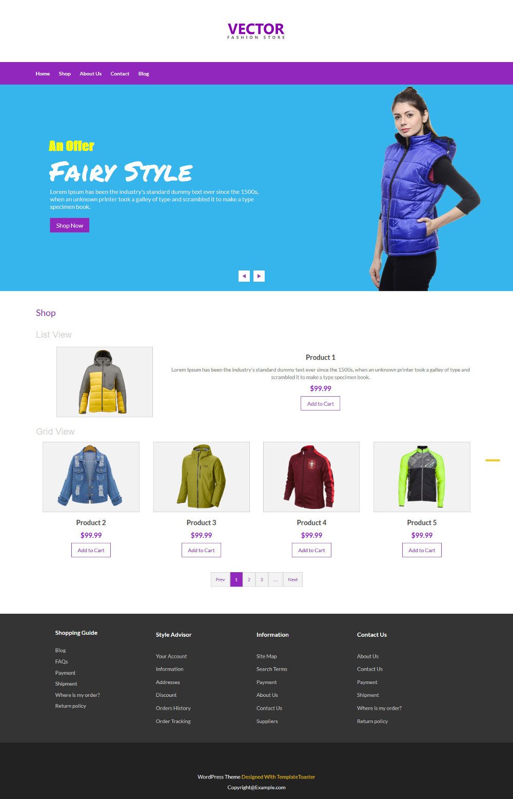 Vector Fashion Accesories WooCommerce Theme