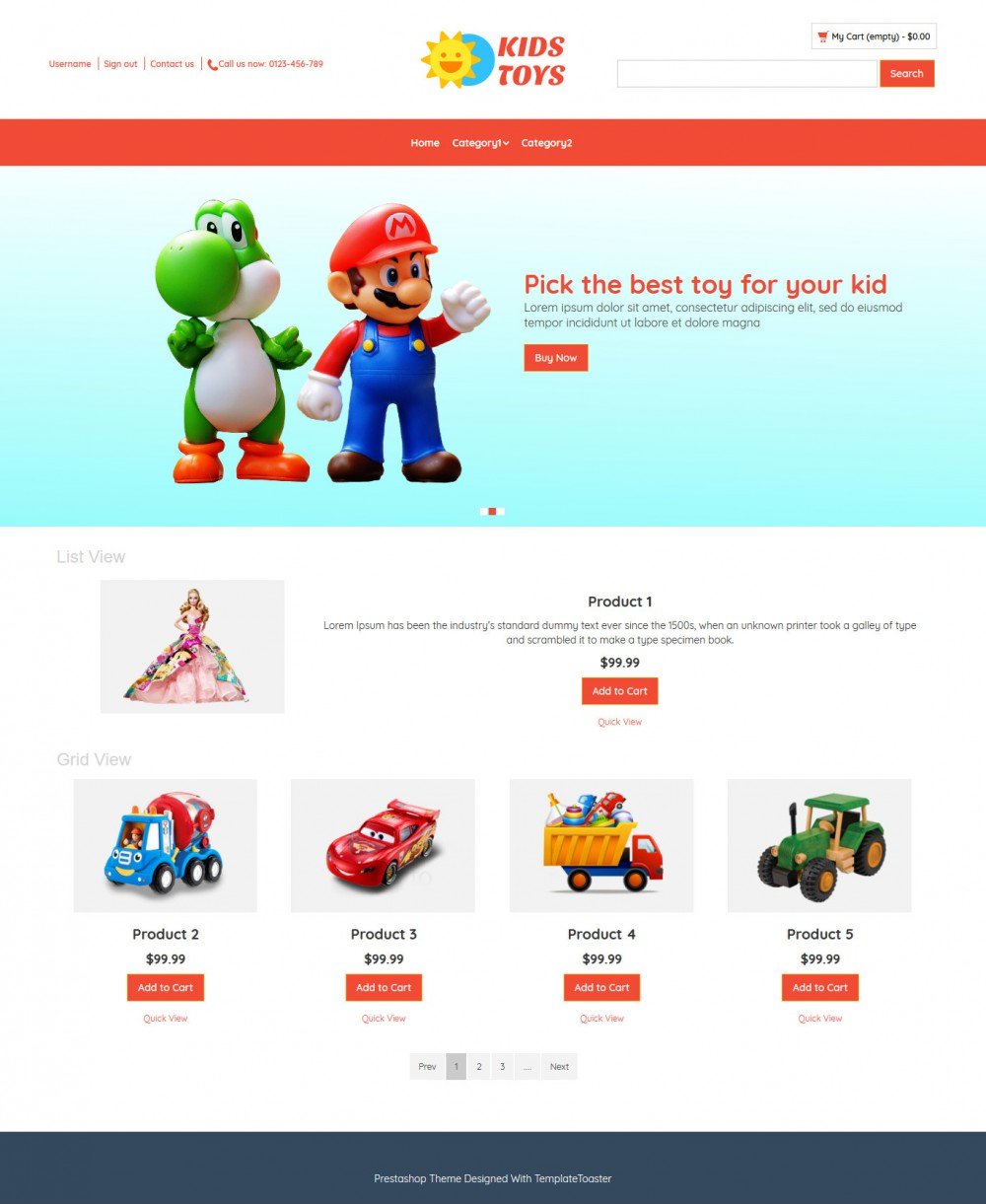 kids toys website