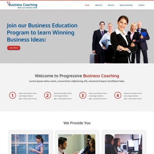 Business Coaching HTML Template