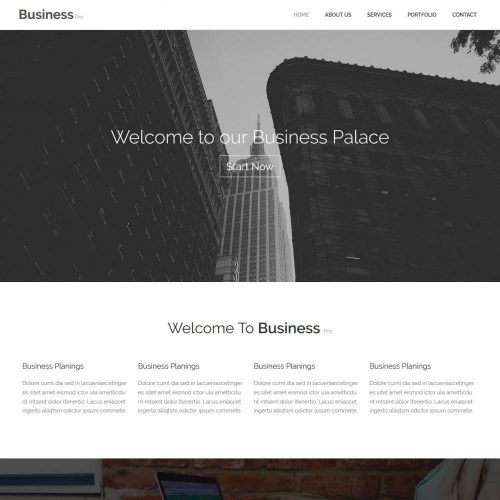 Business Pro Consultant Marketing HTML Template