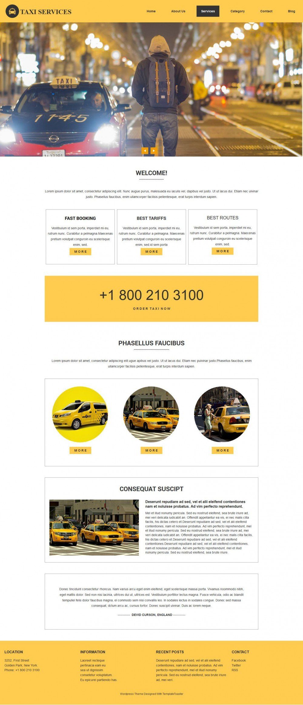 Taxi – Business Drupal Theme