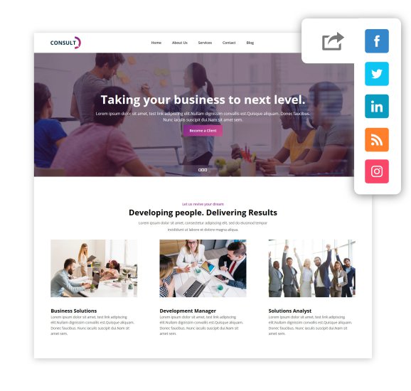 bootstrap website builder