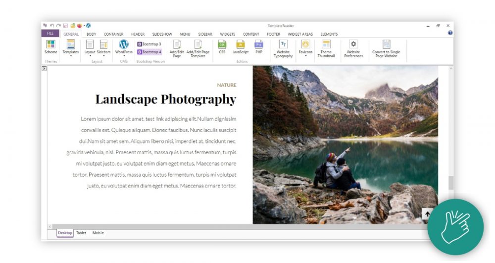 WordPress Theme Builder - TemplateToaster