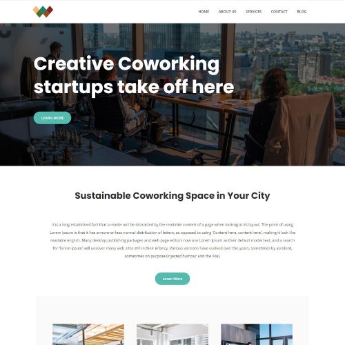 Co-work - Co-Working Space Joomla Template