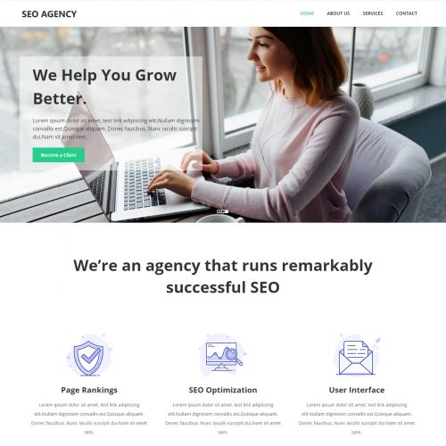 Seo Agency -- Digital marketing WordPress Theme
