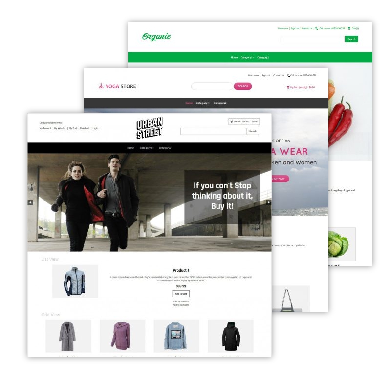 Ecommerce Website Builder | Create Online Store - TemplateToaster