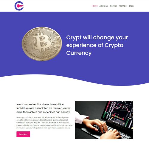 BitCoinex - Crypto Currency WordPress Theme