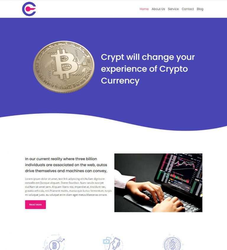 cryptocurrency wordpress