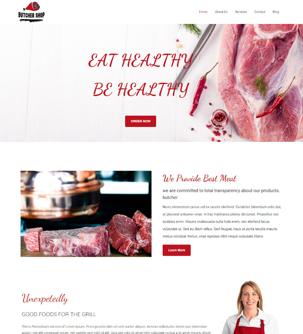 Blog, Online Butcher Shop