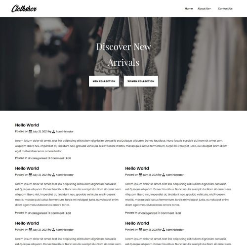 blogger template white