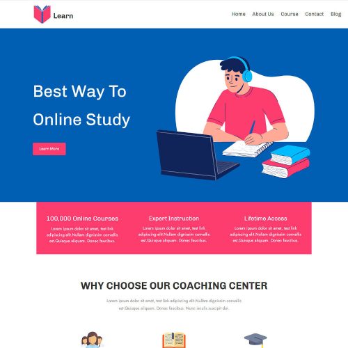 Coachat - Coaching Center WordPress Theme
