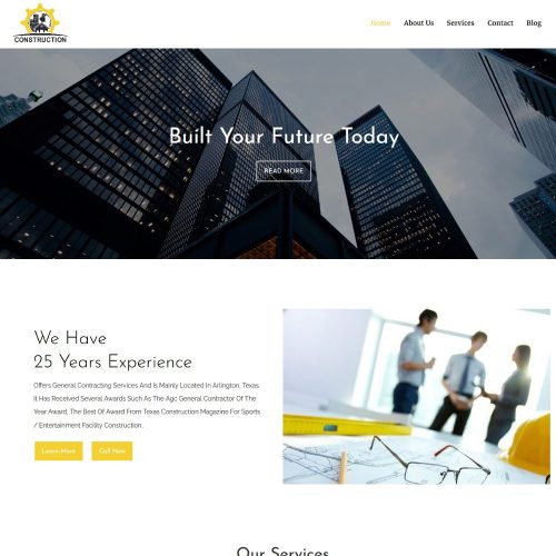 Construction Kings - Building Renovation & Architecture WordPress