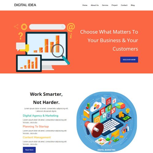 Digital Idea -Digital Marketing Drupal Theme