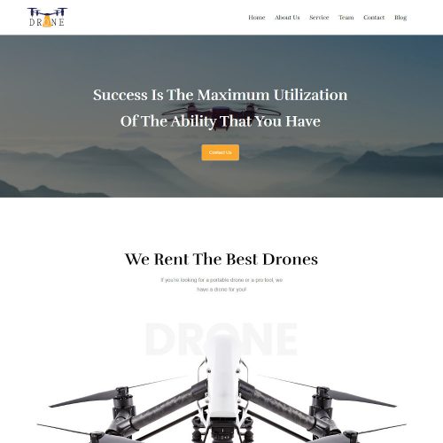 Dronezo - UAV Drone Drupal Theme