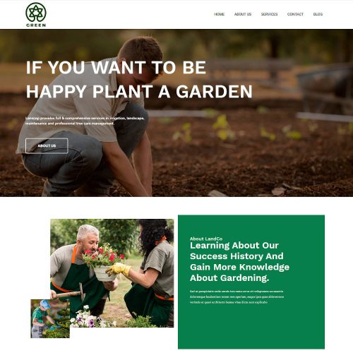 Green - Gardening & Lawn Care Drupal Theme