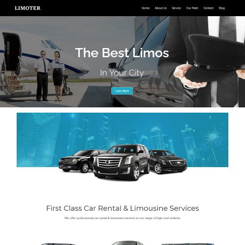 Limoter -Limousine and Car Rent Drupal Theme