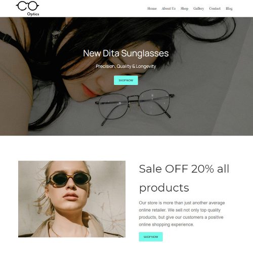 Optics - Optometrist & Eye Care Drupal Theme