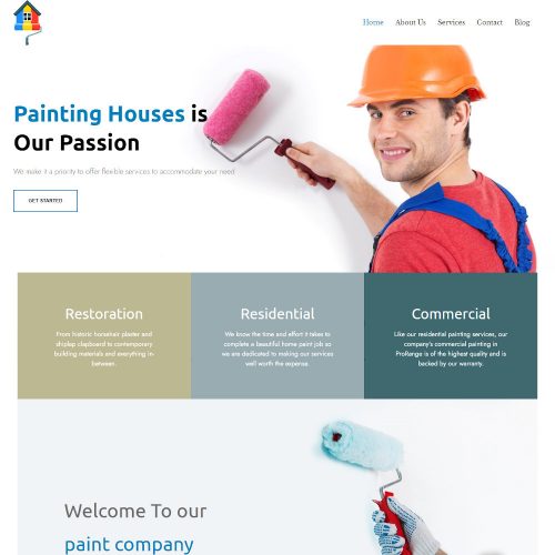 Paintrix - Paint Company WordPress Theme
