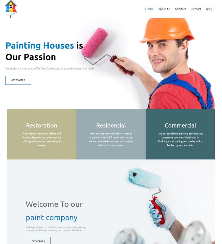 Paintrix - Paint Company WordPress Theme - TemplateToaster