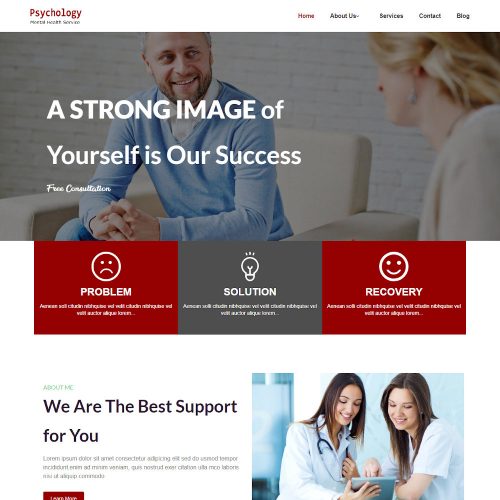 Psychology - Psychology and Counseling Drupal Theme