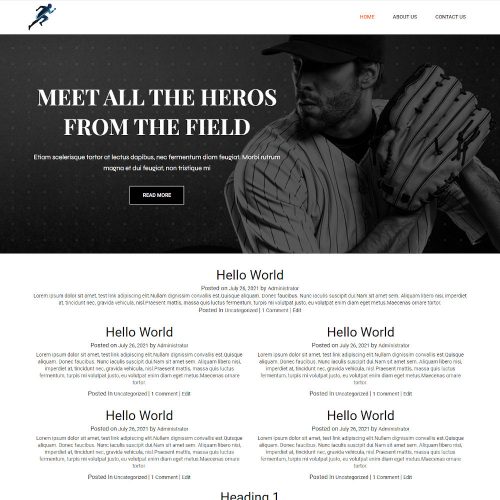 blogger template white