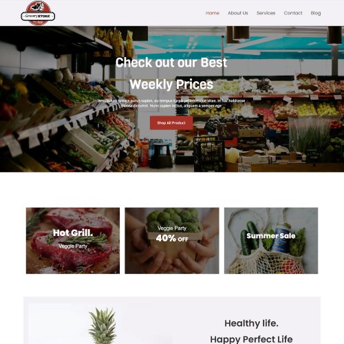 The Grocery Store - Grocery & Food Store Drupal Theme