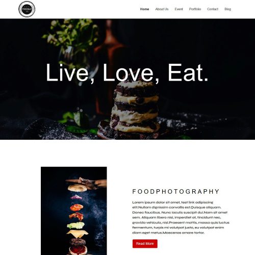 foodsnap food photography studio drupal theme