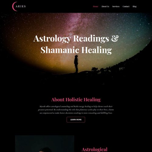 Aries - Horoscope & Astrology Joomla Template