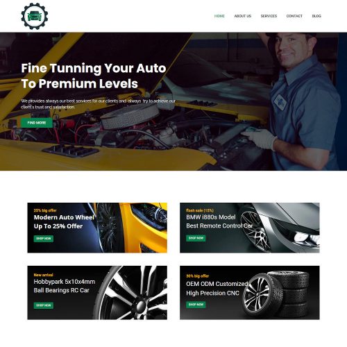 Car Repair Drupal Theme