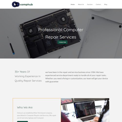 Comphub - Computer Repair Services Joomla Template