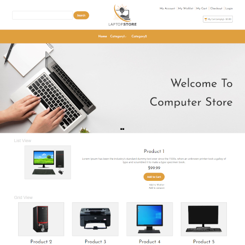 Computers Internet Magento Themes