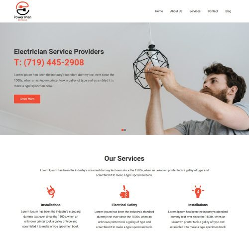 Electronics HTML Templates