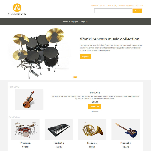 Entertainment Magento Themes