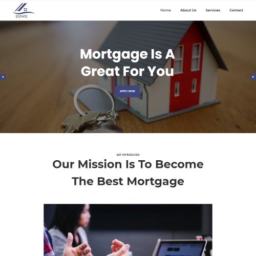 Estate - Real Estate Mortgage WordPress Theme
