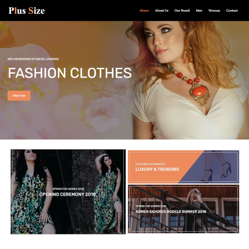 Fashion HTML Templates