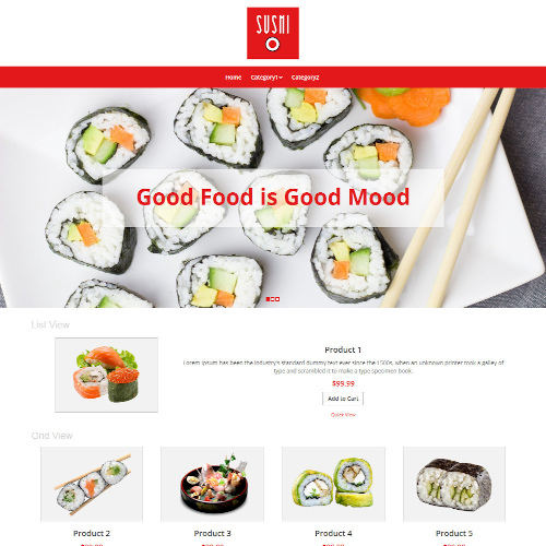 Food and Restaurant WooCommerce Themes