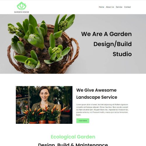 Garden House - Garden Care HTML Template