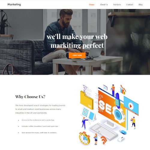 Marketing -Digital Marketing Joomla Template