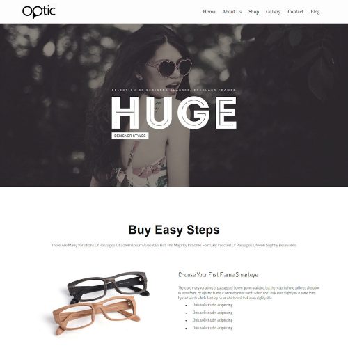 Optics -Optometrist & Eye Care Joomla Template