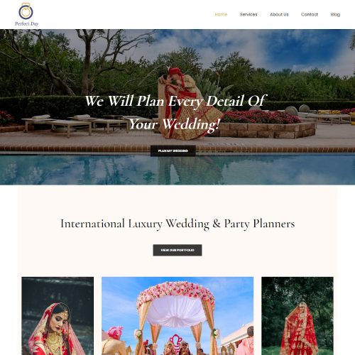 Perfect Day - Wedding & Engagement Party Planner Joomla Template