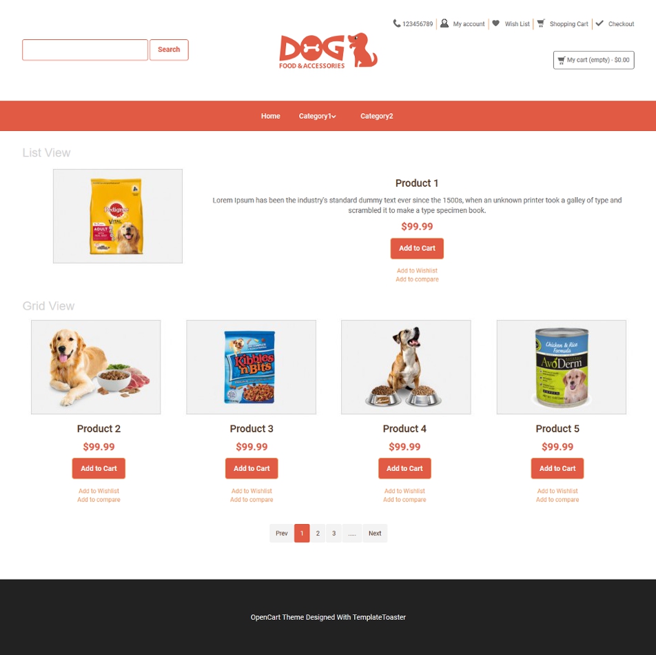 Free OpenCart Themes (2024) - TemplateToaster