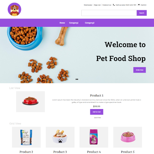 Pets and Animals PrestaShop Themes