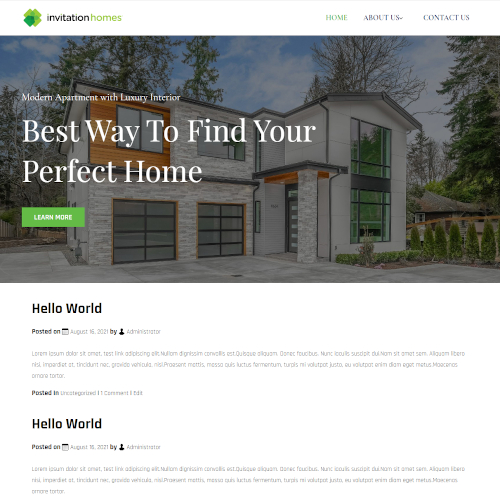 Real Estate Blogger Templates