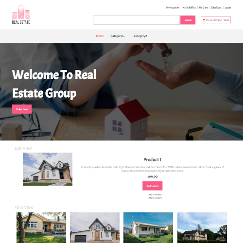 Real Estate Magento Themes