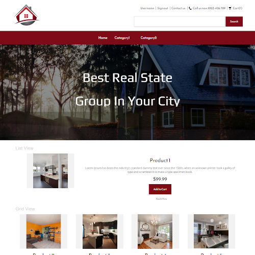 Real Estate PrestaShop Themes