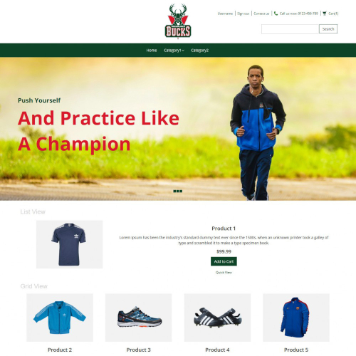 Sports Magento Themes