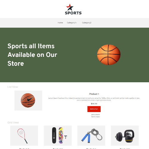 Sports WooCommerce Themes